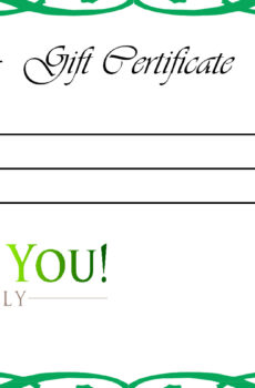 Gift Certificate