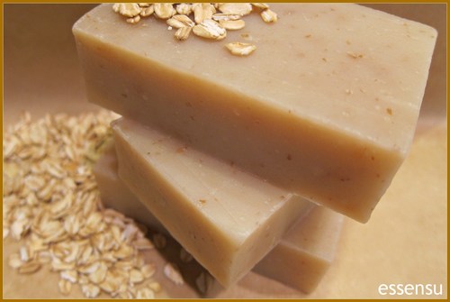 Juvenis Skincare Shea Honey Oatmeal Natural Herbal Soap - Image 2
